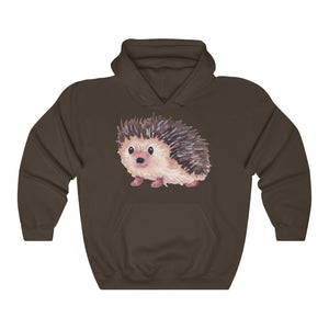 Hedgehog Unisex Heavy Blend Hooded Sweatshirt - Lili White Creations 