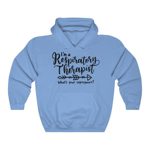 I'm a Respiratory Therapist. Whats your Superpower? Unisex Heavy Blend Hooded Sweatshirt - Lili White Creations 