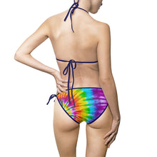 Load image into Gallery viewer, Tye Dye Women&#39;s Bikini Swimsuit - Lili White Creations 