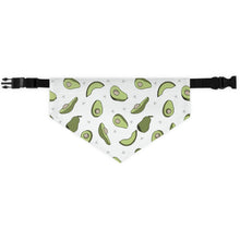 Load image into Gallery viewer, Avocado Print Pet Bandana Collar - Lili White Creations 