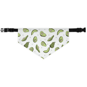 Avocado Print Pet Bandana Collar - Lili White Creations 