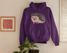 Load image into Gallery viewer, Hedgehog Unisex Heavy Blend Hooded Sweatshirt - Lili White Creations 