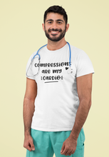 Load image into Gallery viewer, Compressions are My Cardio Unisex Jersey Short Sleeve Tee - Lili White Creations 