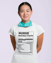 Load image into Gallery viewer, Nurse Nutritions Label Unisex Jersey Short Sleeve Tee - Lili White Creations 